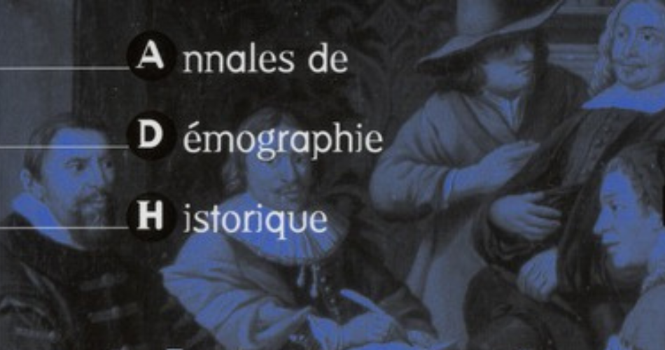 Call for papers – Issue 2027-1 of “Annales de Démographie Historique”