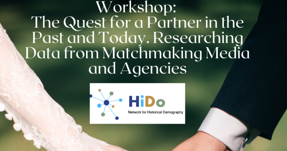 Workshop: “The Quest for a Partner in the Past and Today”.